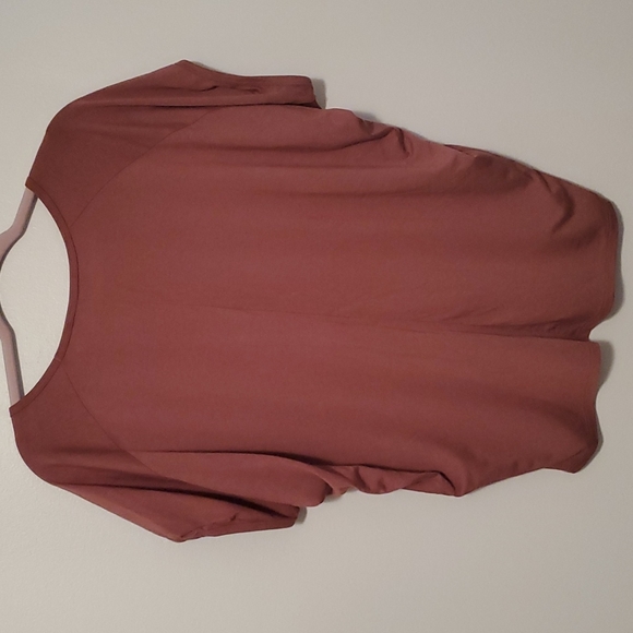 CAbi Charm Mauve Burnout Shirt- Size S - Picture 3 of 4